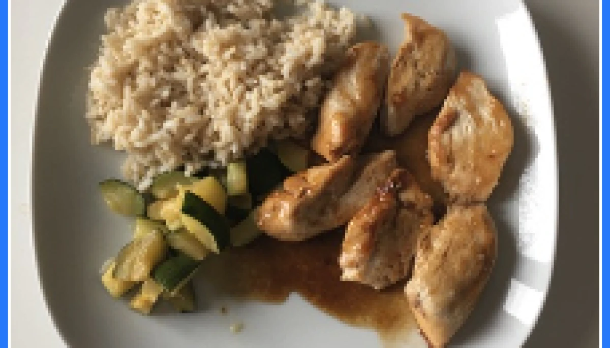 Aiguillettes de poulet à l'orange