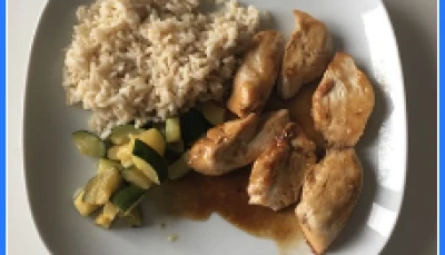 Aiguillettes de poulet à l'orange