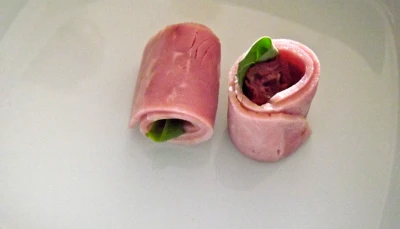 Apéritifs ultra rapide au jambon