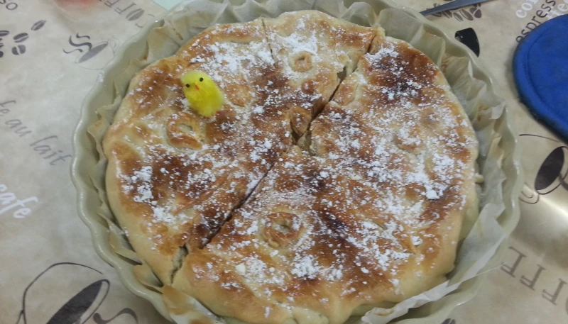 Apple pie à la vanille