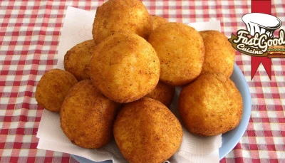 Arancini (boulettes de riz farcies)
