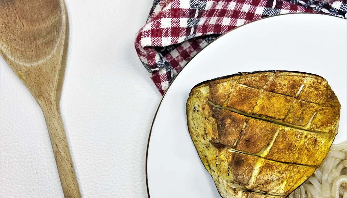 Aubergine rôtie épicée & Healthy