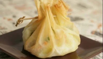 Aumônières de légumes du soleil