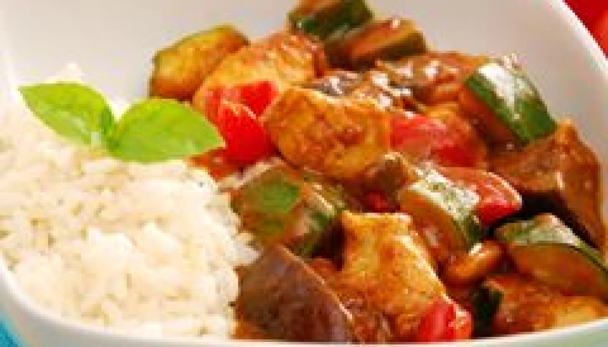 authentique colombo de poulet aux légumes