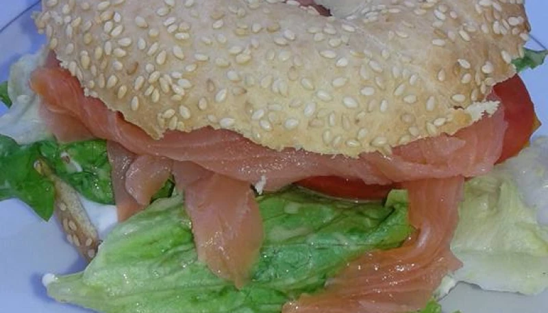 Bagel au saumon