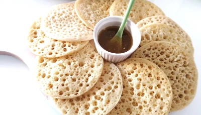 Baghrirs (crêpes mille trous) à la semoule