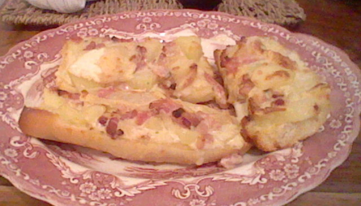 Baguette tartiflette..