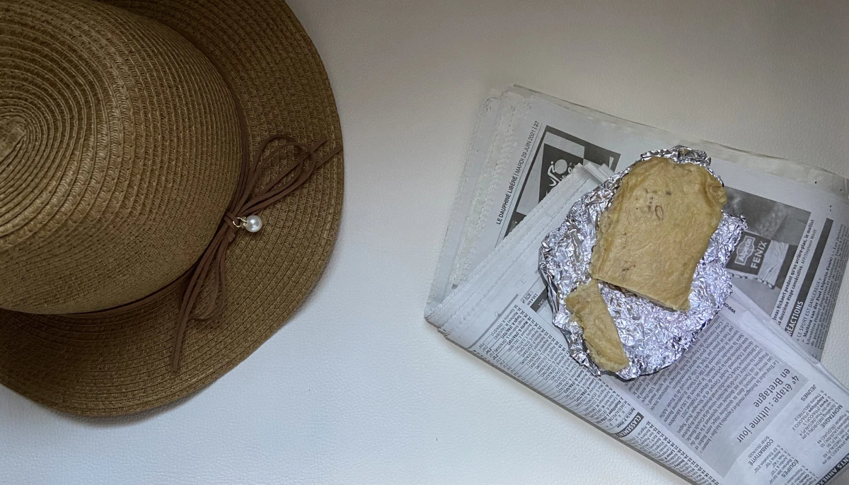 Banana cake Fondant Healthy & Vegan