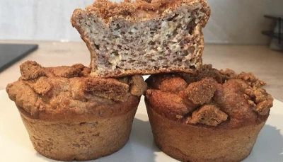Banana-muffins aux spéculos