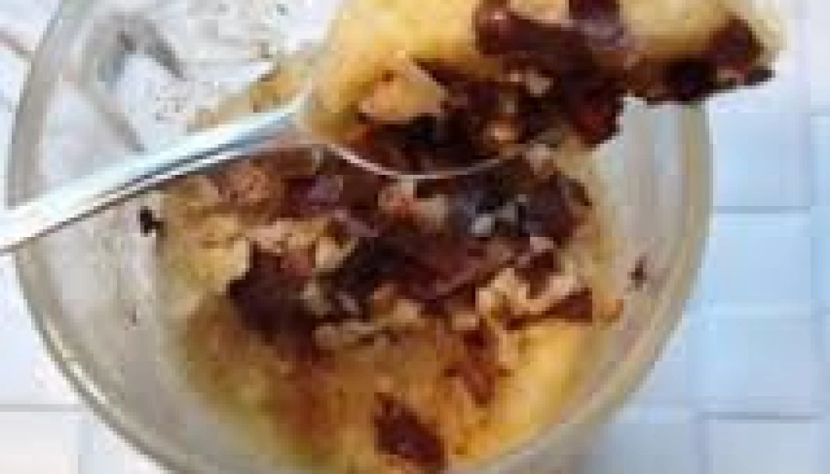 Banana mug cake