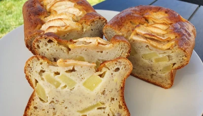 Bananabread pommes-cannelle