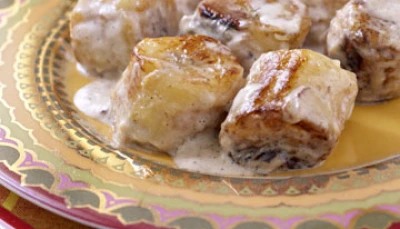 Bananes rôties au lait de coco