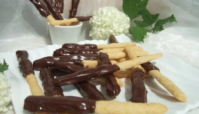 Bâtonnets au chocolat