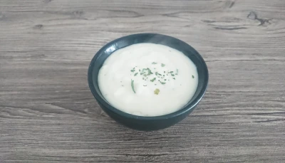 Béchamel persil/parmesan