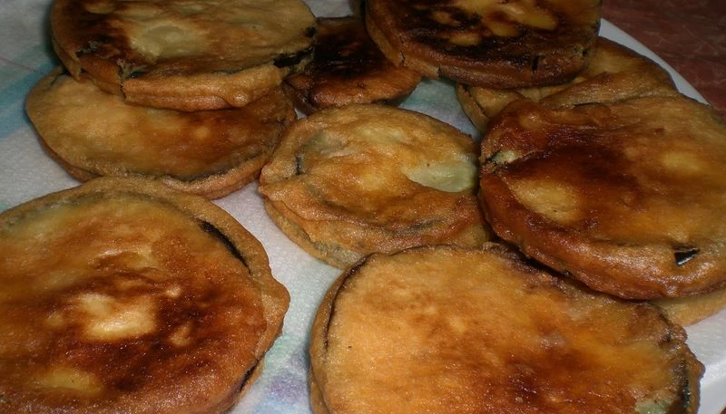 Beignets d'aubergines