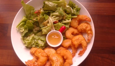 Beignets de crevettes