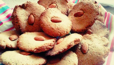 Biscuits amandes vegan (et sans gluten) !