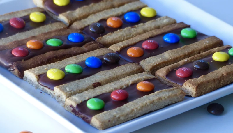 Biscuits aux M&M’s