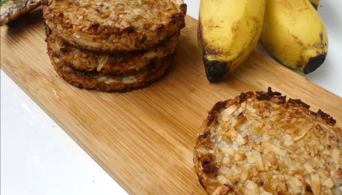 Biscuits coco / banane - 2 ingredients