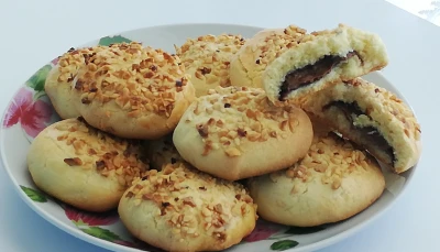 Biscuits coeur chocolat