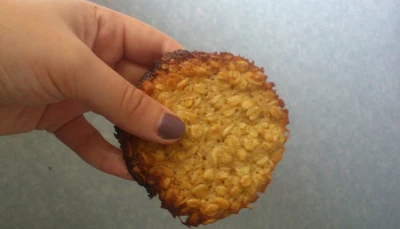 Biscuits croustillants aux flocons d'avoine