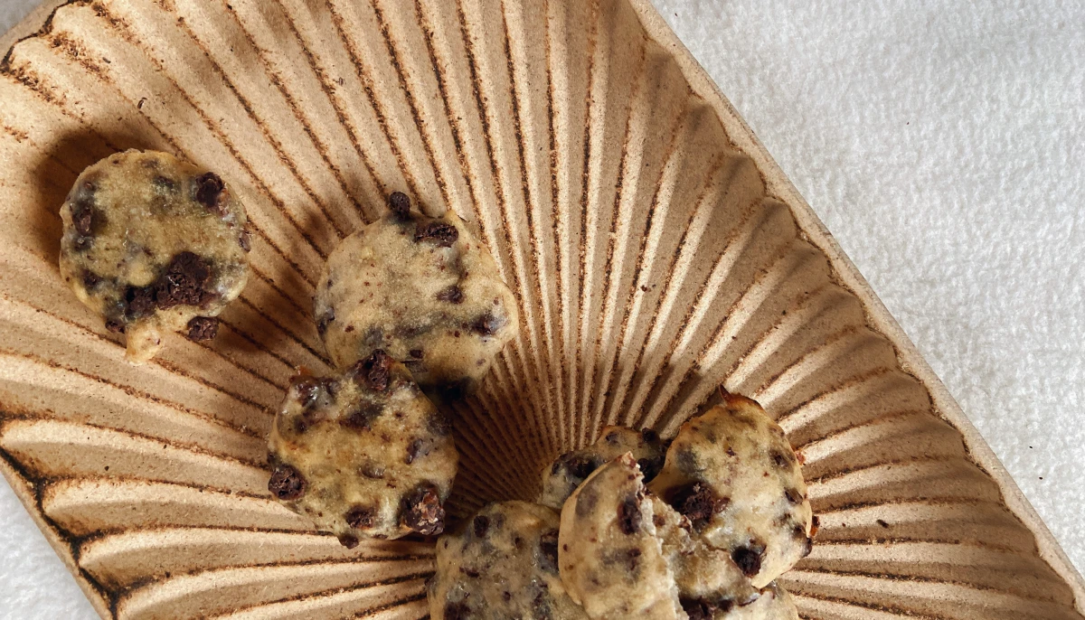 Biscuits moelleux à la banane Healthy