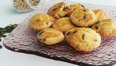 biscuits salés aux trois graines