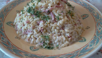 Blé version Carbonara