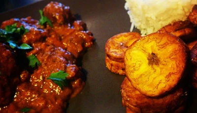 Boeuf à la sauce cacahuète (maffé non Sénégalais)