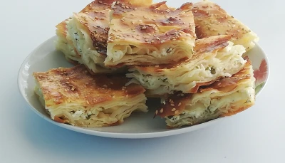 Bôrek turc au fromage et persil