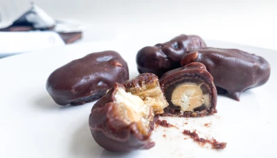 Bouchées façon snickers glacés