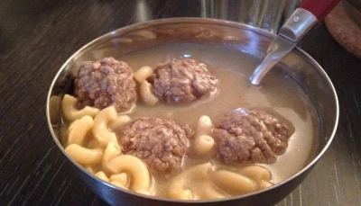 Bouillon repas boeuf moutarde méga simple