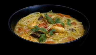 🍜 Bouillon Thaï aux crevettes 🍜