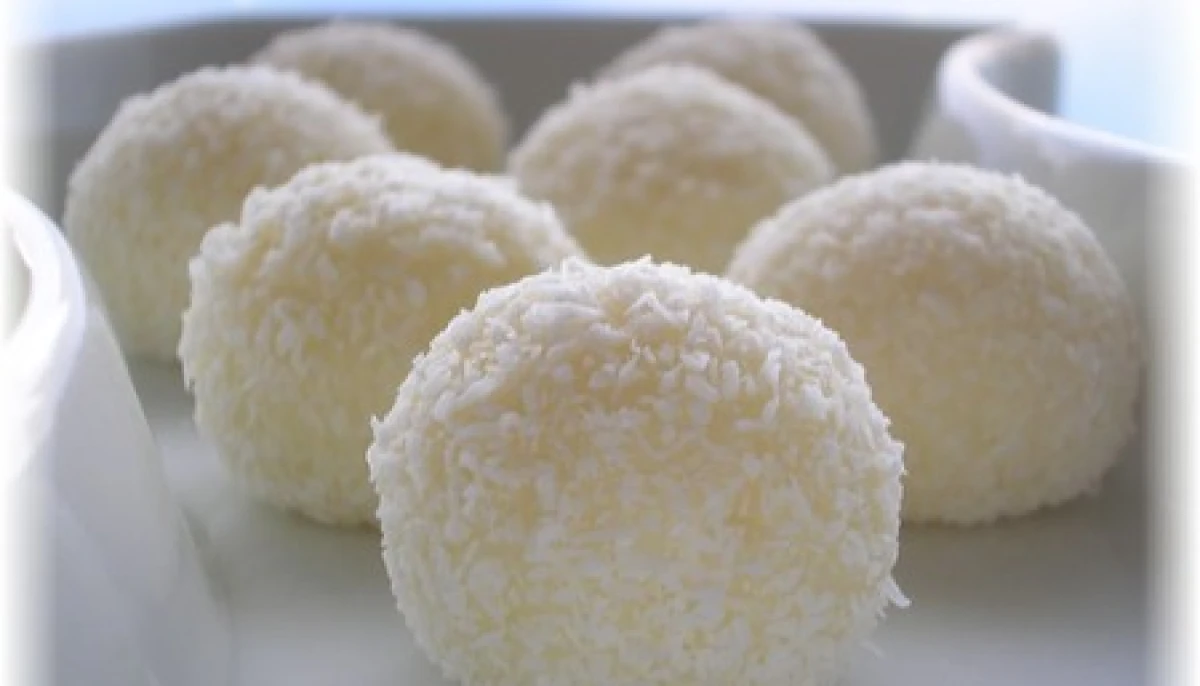 Boules coco type raffaello