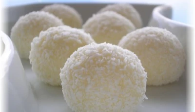 Boules coco type raffaello