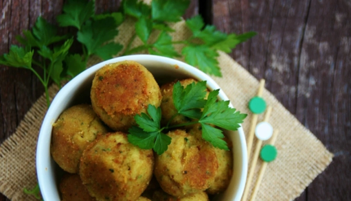 Boulettes aux pois chiches et courgette