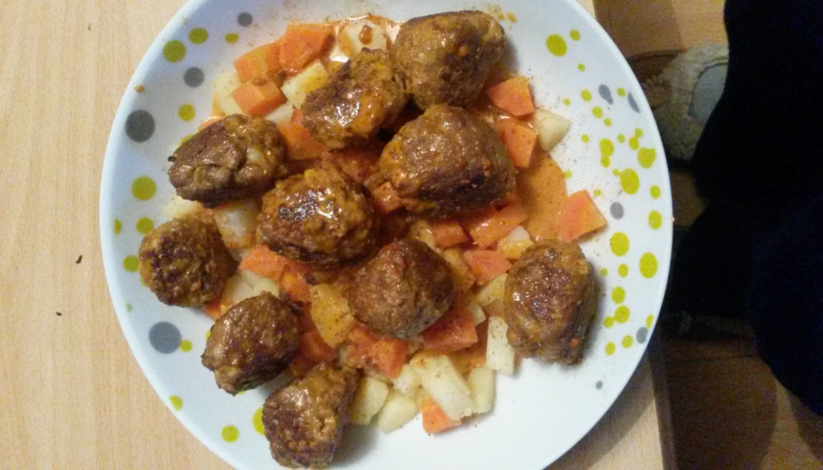 Boulettes de boeuf au saté