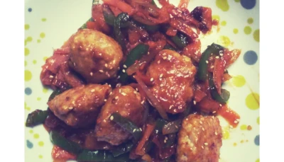 Boulettes de porc sauce aigre douce