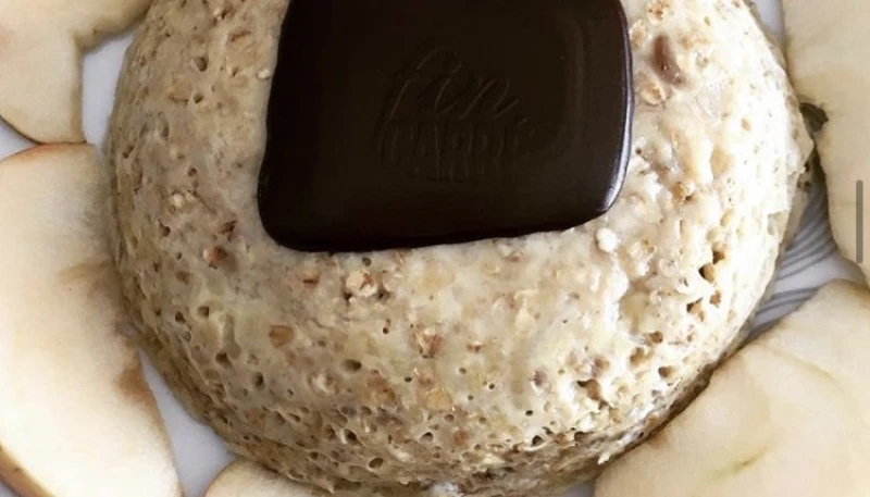 Bowlcake flocons d'avoine banane-chocolat