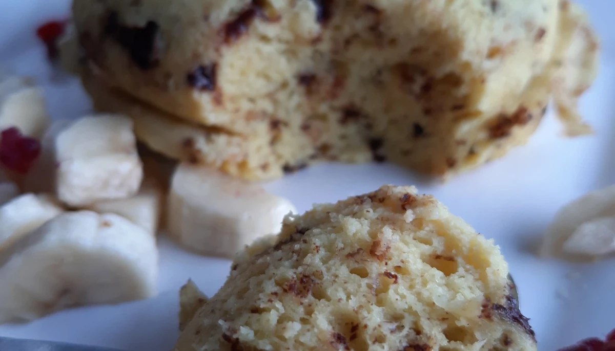 Bowlcake vanille et copeaux de chocolat