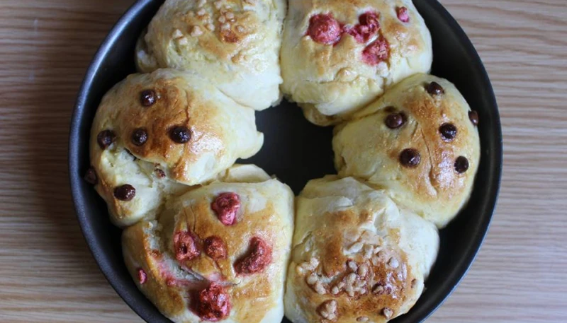 Brioche au lait tri-parfum