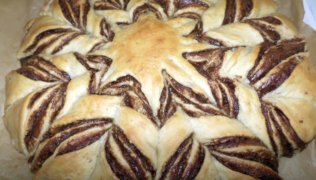 Brioche "Flocon" au Nutella