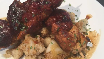 Brochettes de dinde marinées miel citron