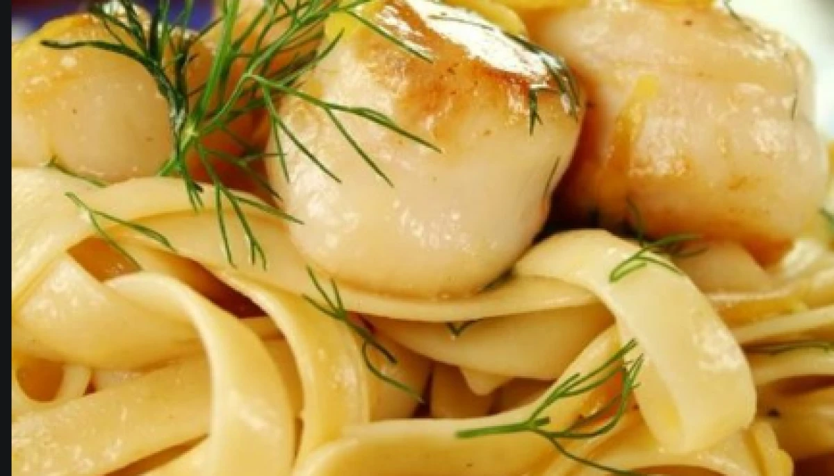 Brochettes de saint- jacques à la vanille