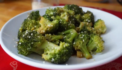 Brocoli sauce soja
