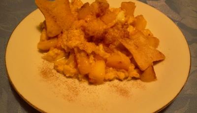 Brouillade d'oeufs aux pommes