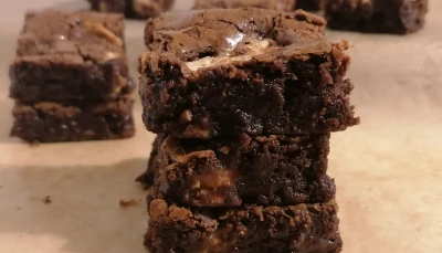 Brownie aux snickers