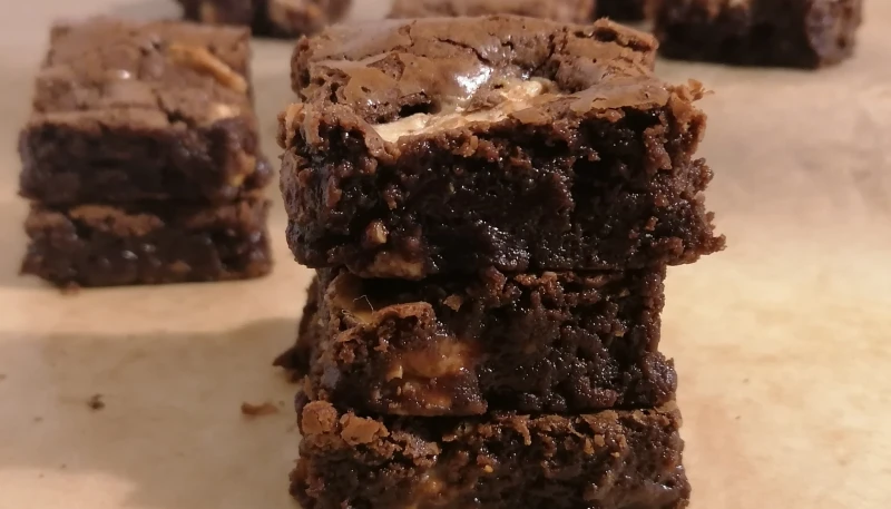 Brownie aux snickers