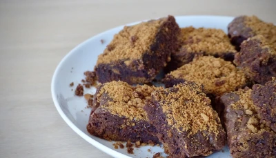 Brownie aux spéculoos