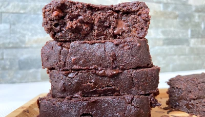 Brownie chocolat- café Vegan